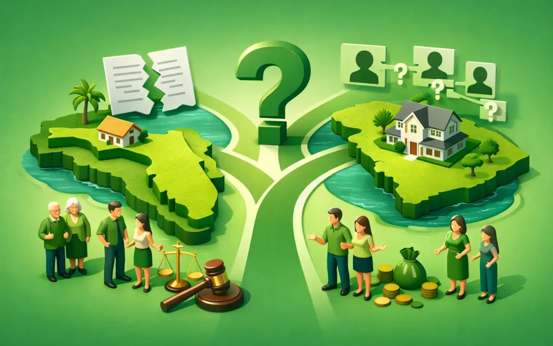 What Happens Without a Will in Florida or SC?